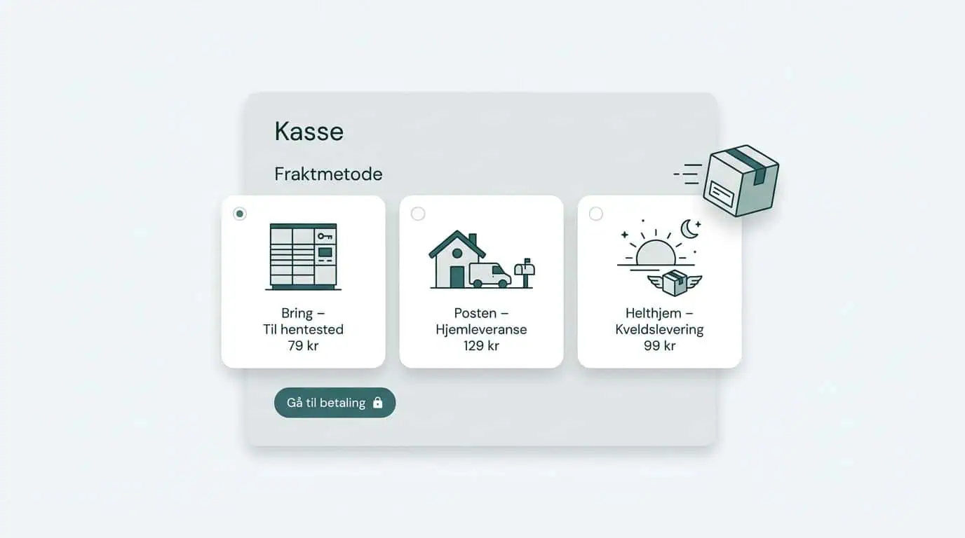 Frakt i WooCommerce med Bring og Posten