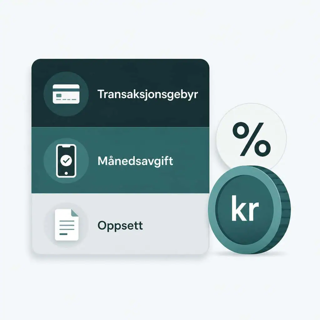 Hva koster en betalingsløsning nettbutikk – gebyr og avgifter