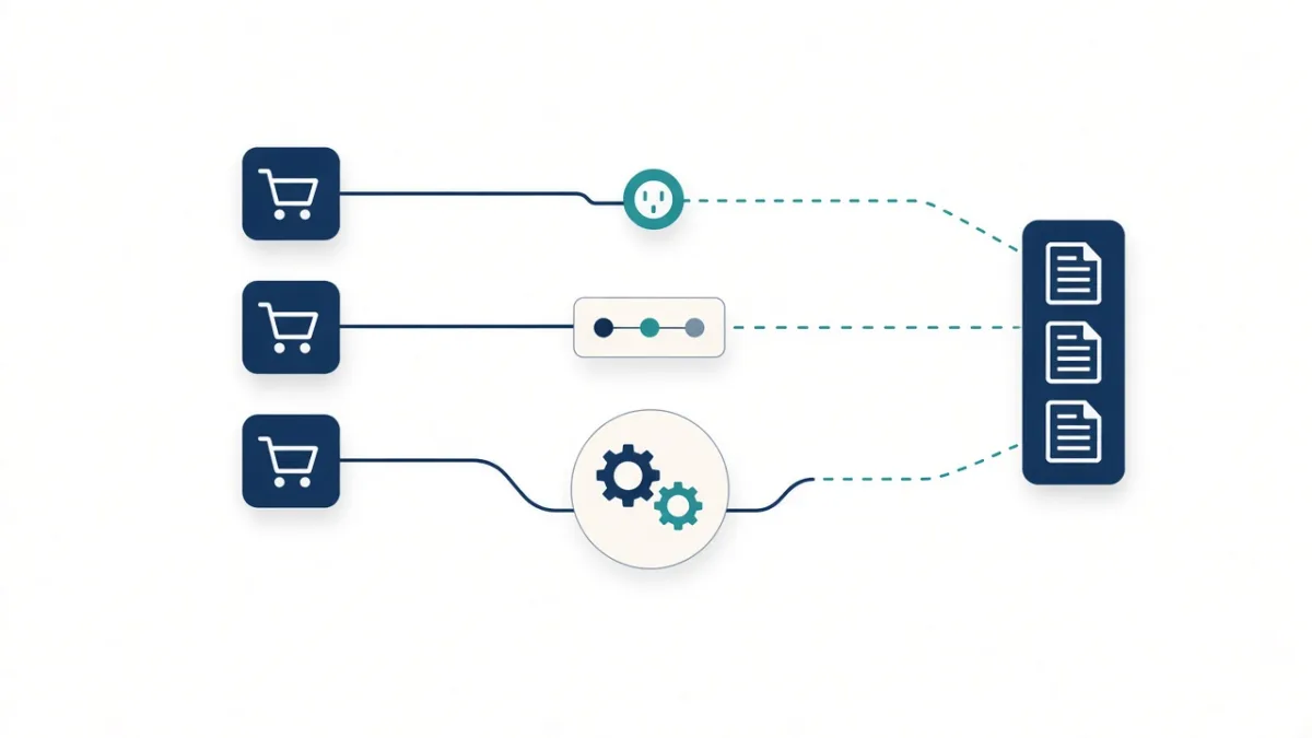 Tre veier til Tripletex-integrasjon for nettbutikk: ferdig app, koblingstjeneste eller egen API. Tripletex-integrasjon for nettbutikk: tre måter via ferdig app, koblingstjeneste eller egen API