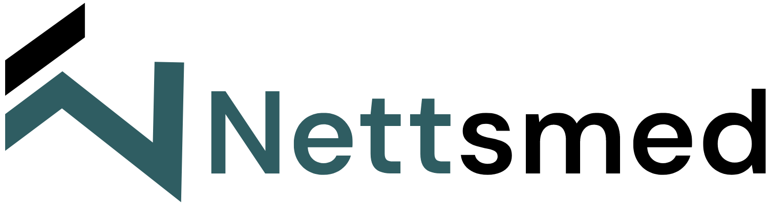 Nettsmed Logo Stor Vektor