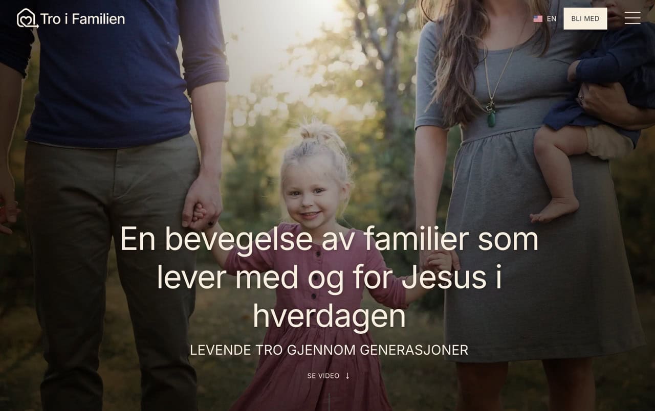 Forside, Tro i familien