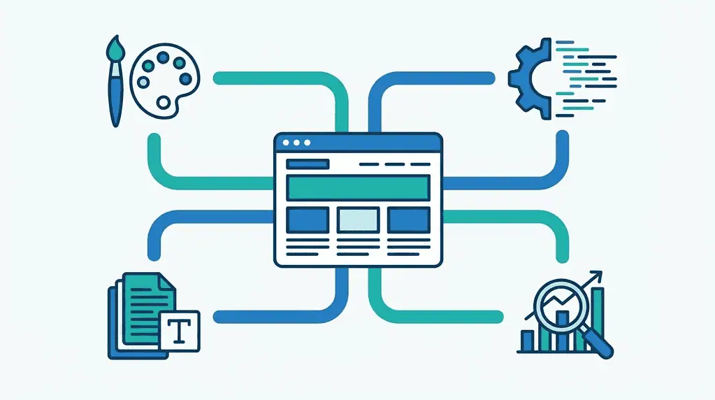 Faktorer som påvirker pris på nettside — design, funksjonalitet, SEO