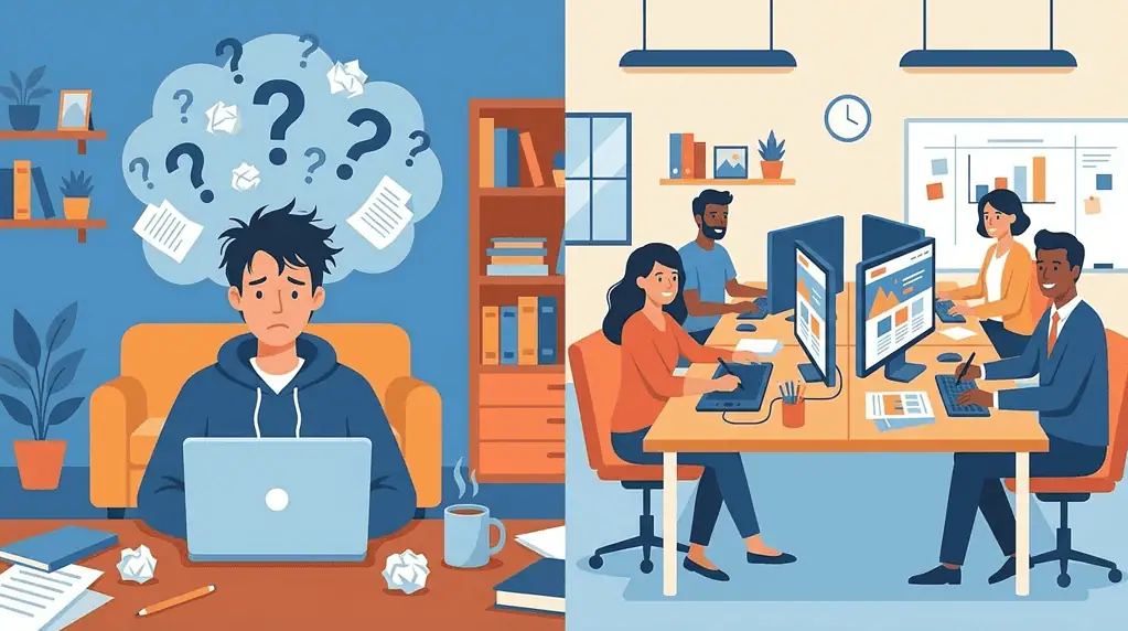 Lage nettside selv vs. bruke byrå — prissammenligning av DIY og profesjonell nettside pris