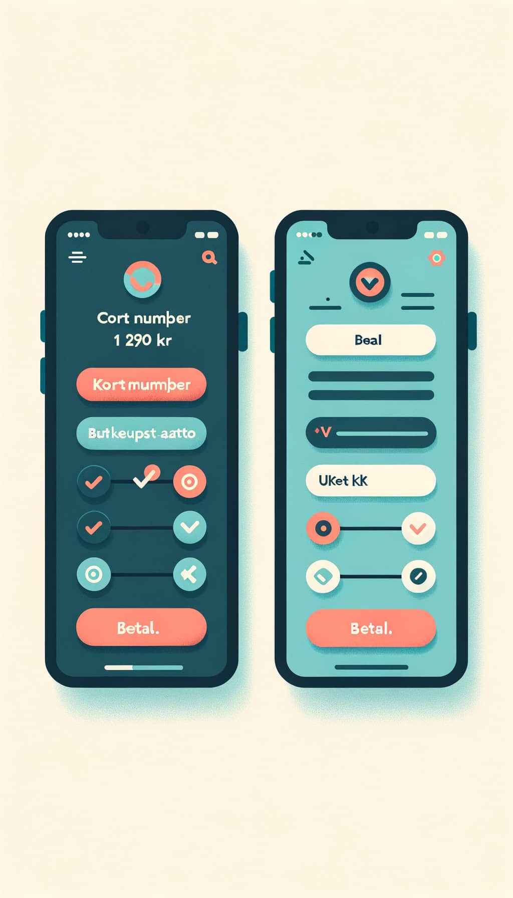 Vipps Stripe Klarna i WordPress: komplett sammenligning 2026 2 Sammenligning mobile checkout Vipps versus kortbetaling i WordPress