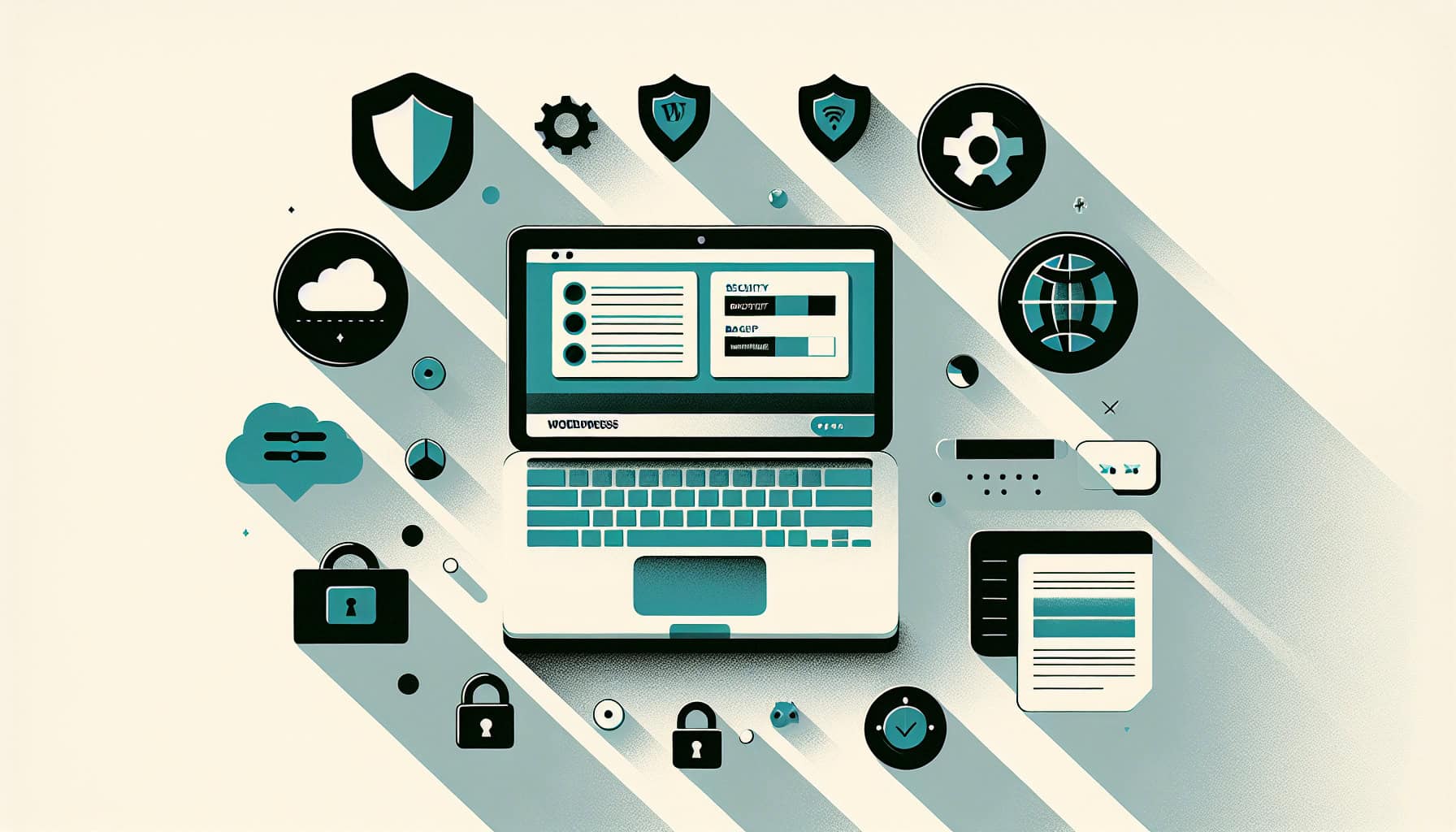 WordPress care plan dashboard showing security, backup and maintenance
